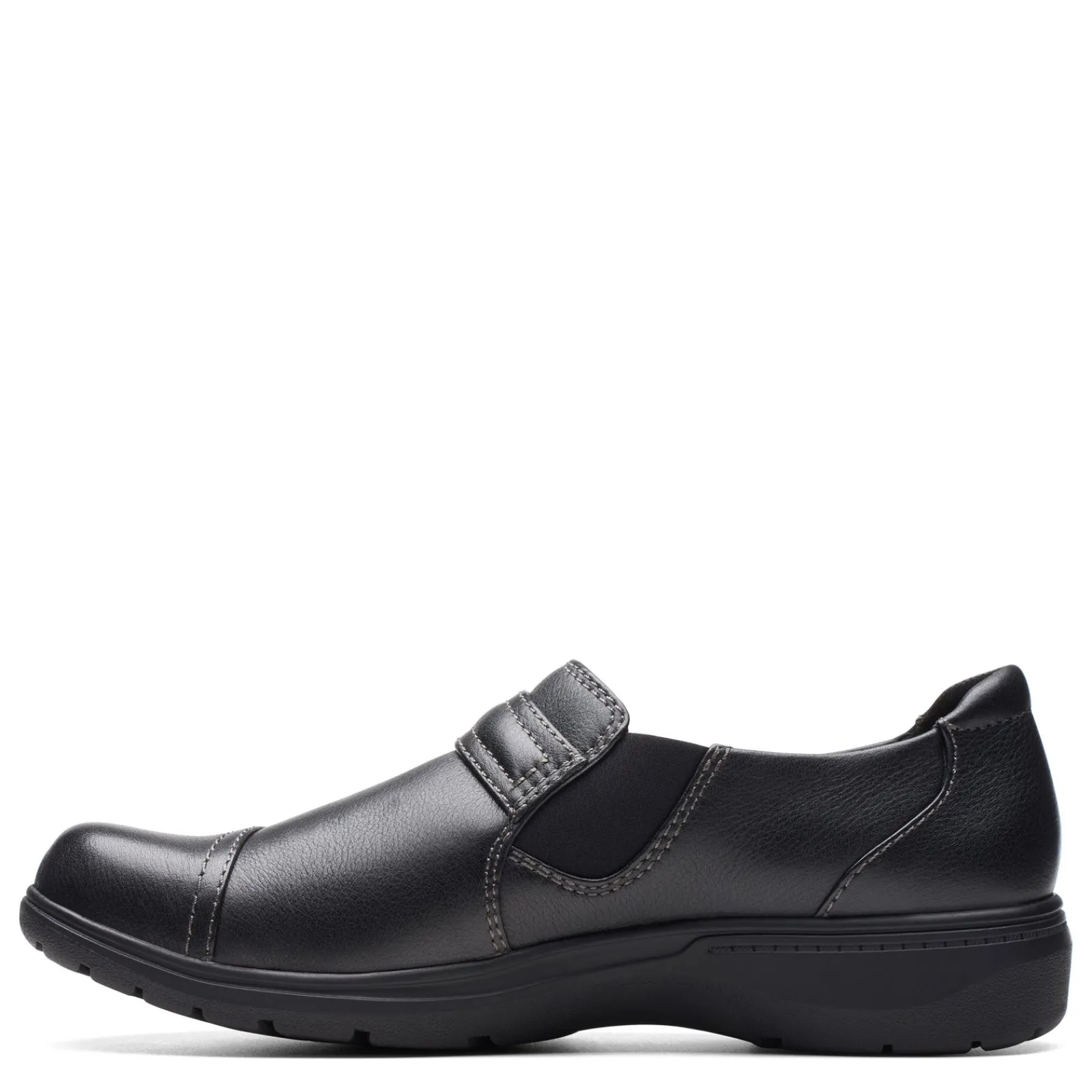 Clarks Loafers|Women's , Carleigh Pearl Slip-On Black