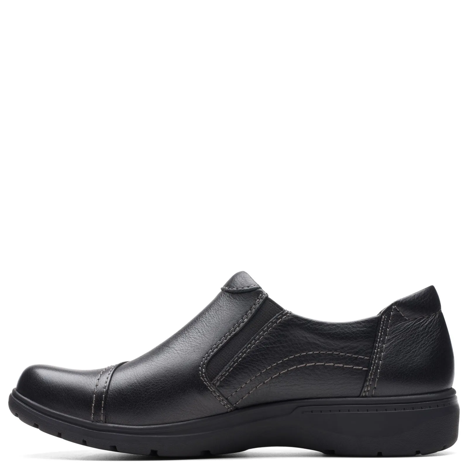 Clarks Loafers|Women's , Carleigh Ray Slip-On Black