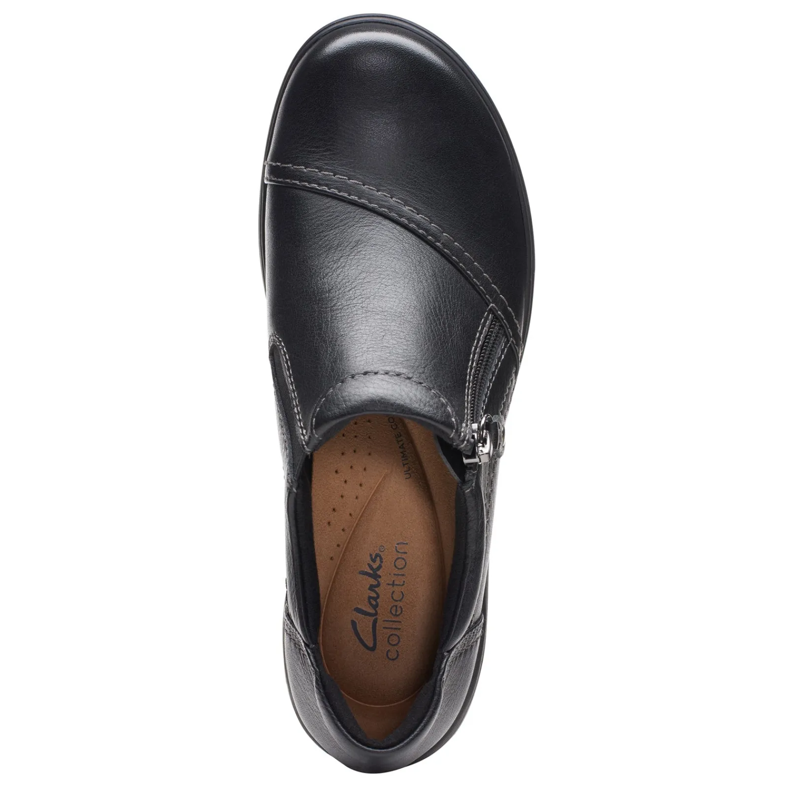 Clarks Loafers|Women's , Carleigh Ray Slip-On Black