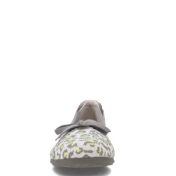 Clarks Slip-On Shoes|Women's , Carly Hope Flat Grey Leopard