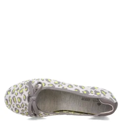 Clarks Slip-On Shoes|Women's , Carly Hope Flat Grey Leopard