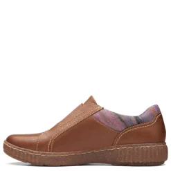 Clarks Loafers|Women's , Caroline Cove Slip-On Tan