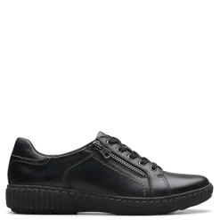 Clarks Sneakers & Athletic|Women's , Caroline Janna Sneaker Black