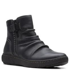 Clarks Boots|Women's , Caroline Orchid Boot Black