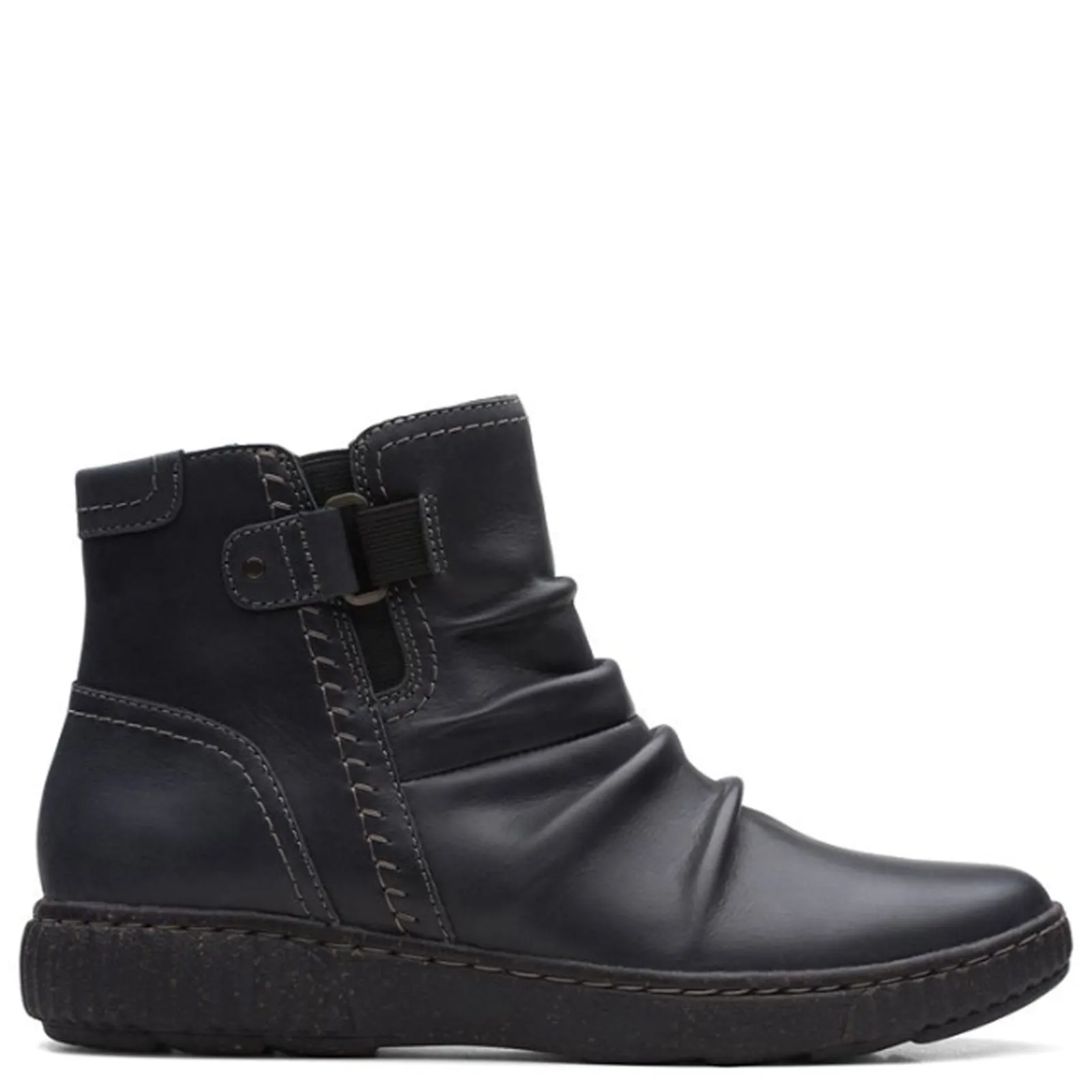 Clarks Boots|Women's , Caroline Orchid Boot Black