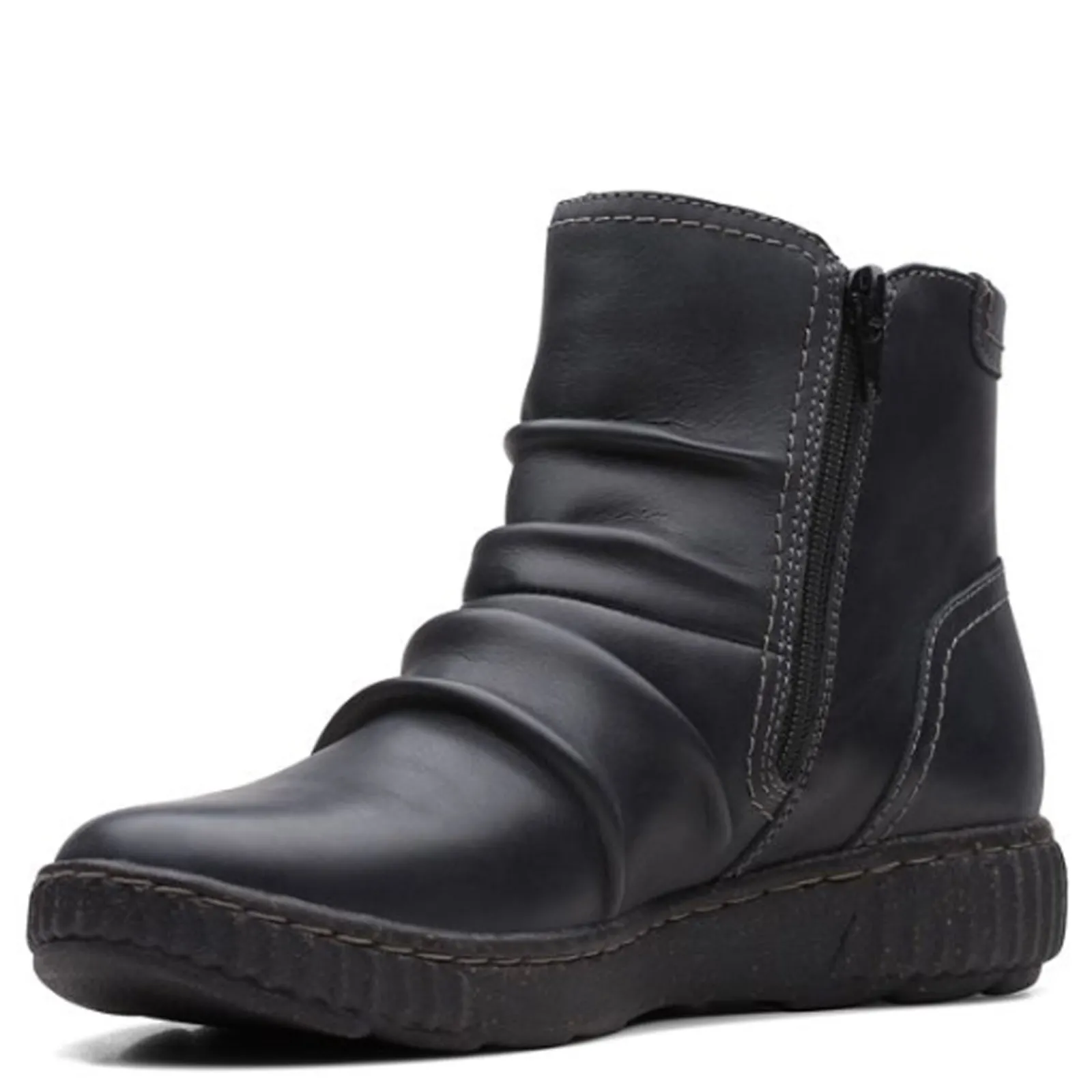Clarks Boots|Women's , Caroline Orchid Boot Black