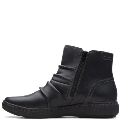 Clarks Boots|Women's , Caroline Orchid Boot Black