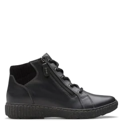 Clarks Boots|Women's , Caroline Park Boot Black Combi