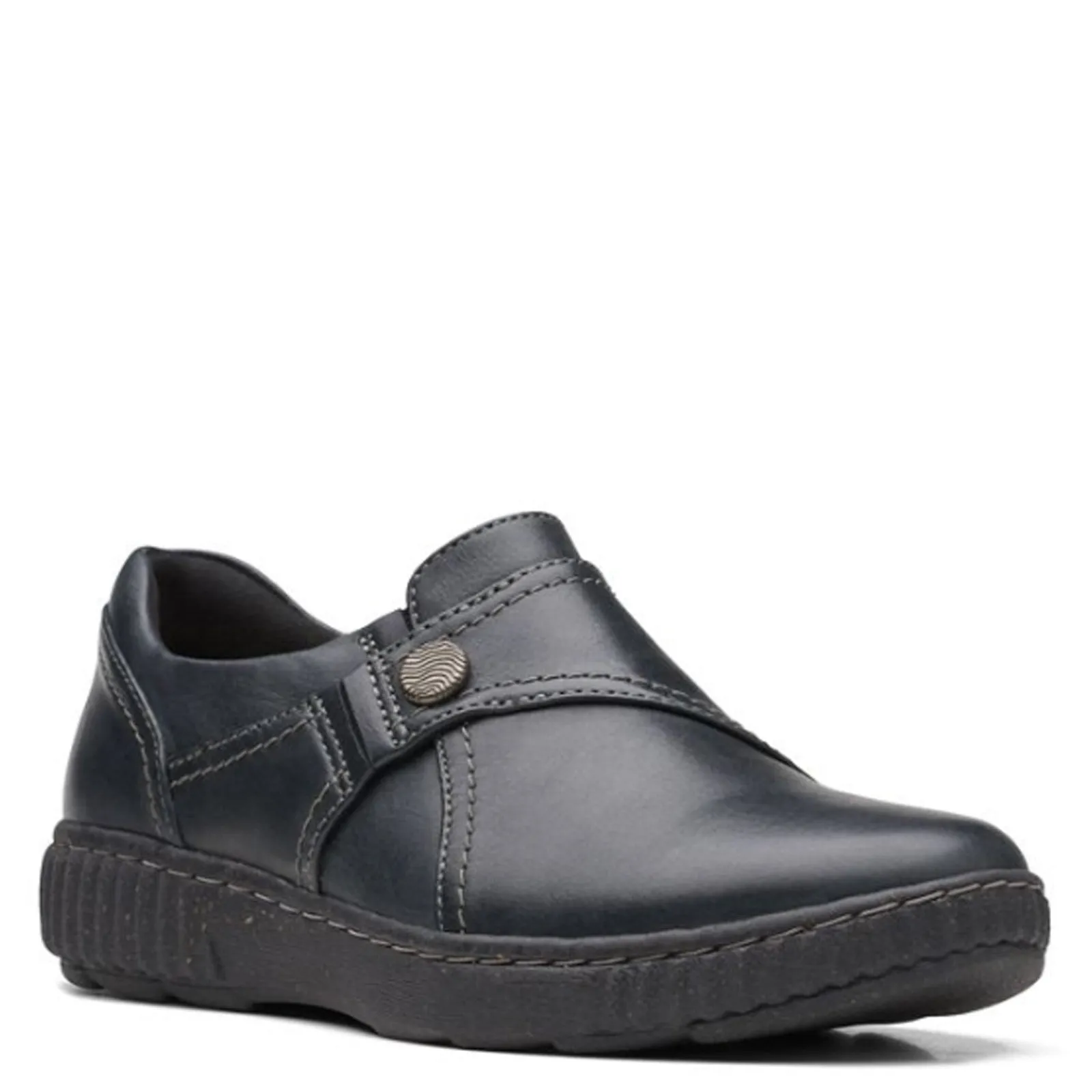 Clarks Slip-On Shoes|Women's , Caroline Pearl Slip-On Black