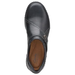 Clarks Slip-On Shoes|Women's , Caroline Pearl Slip-On Black