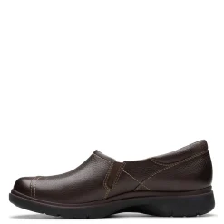 Clarks Slip-On Shoes|Women's , Certina Ease Slip-On Dark Brown