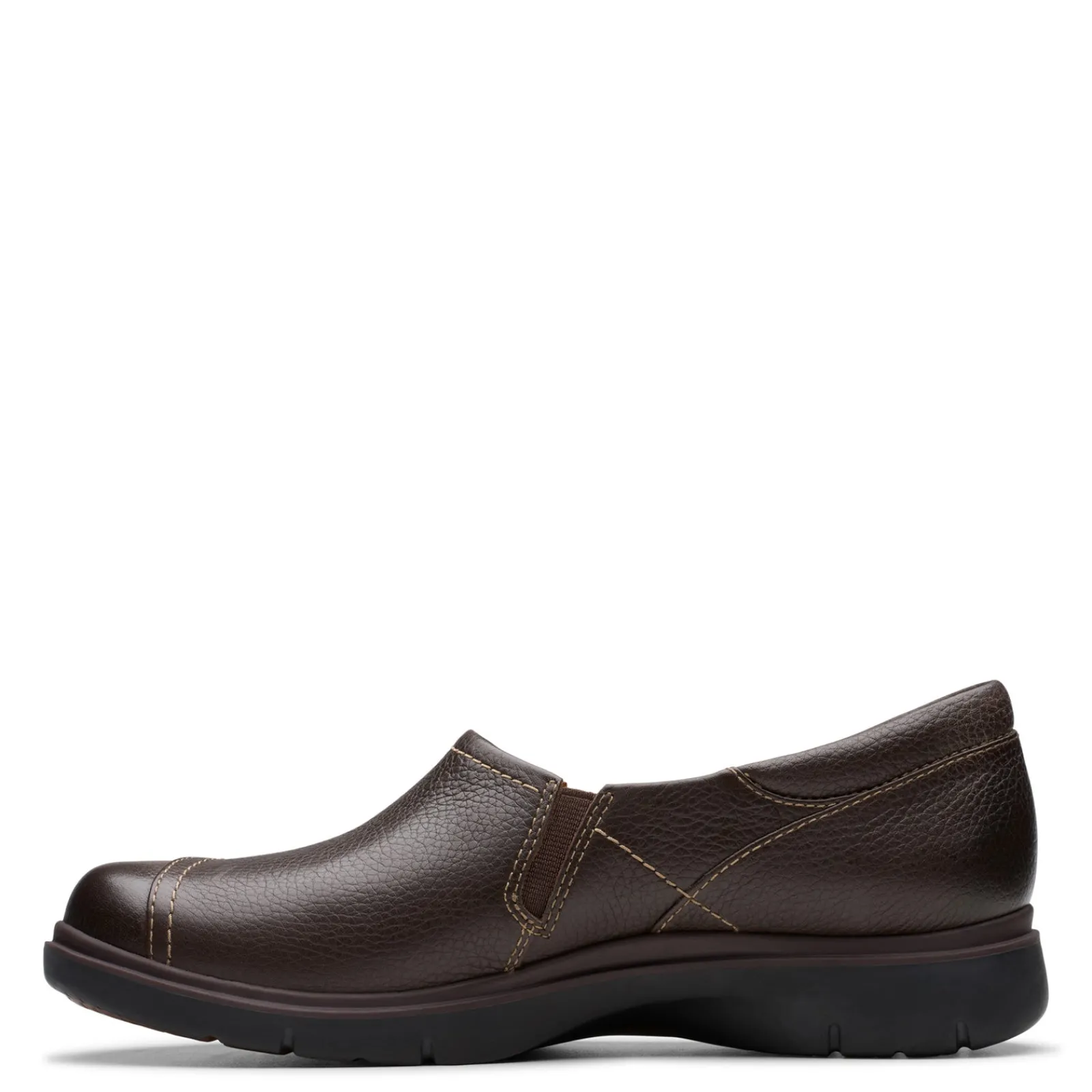 Clarks Slip-On Shoes|Women's , Certina Ease Slip-On Dark Brown