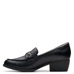 Clarks Loafers|Women's , Charlten Echo Loafer Black