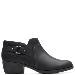 Clarks Boots|Women's , Charlten Grace Boot Black