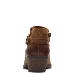 Clarks Boots|Women's , Charlten Rae Boot Tan Oily