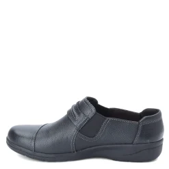 Clarks Slip-On Shoes|Women's , Cheyn Madi Slip-On Black Tumbled