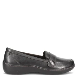 Clarks Loafers|Women's , Cora Daisy Slip-On Black