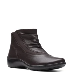 Clarks Boots|Women's , Cora Derby Boot Brown