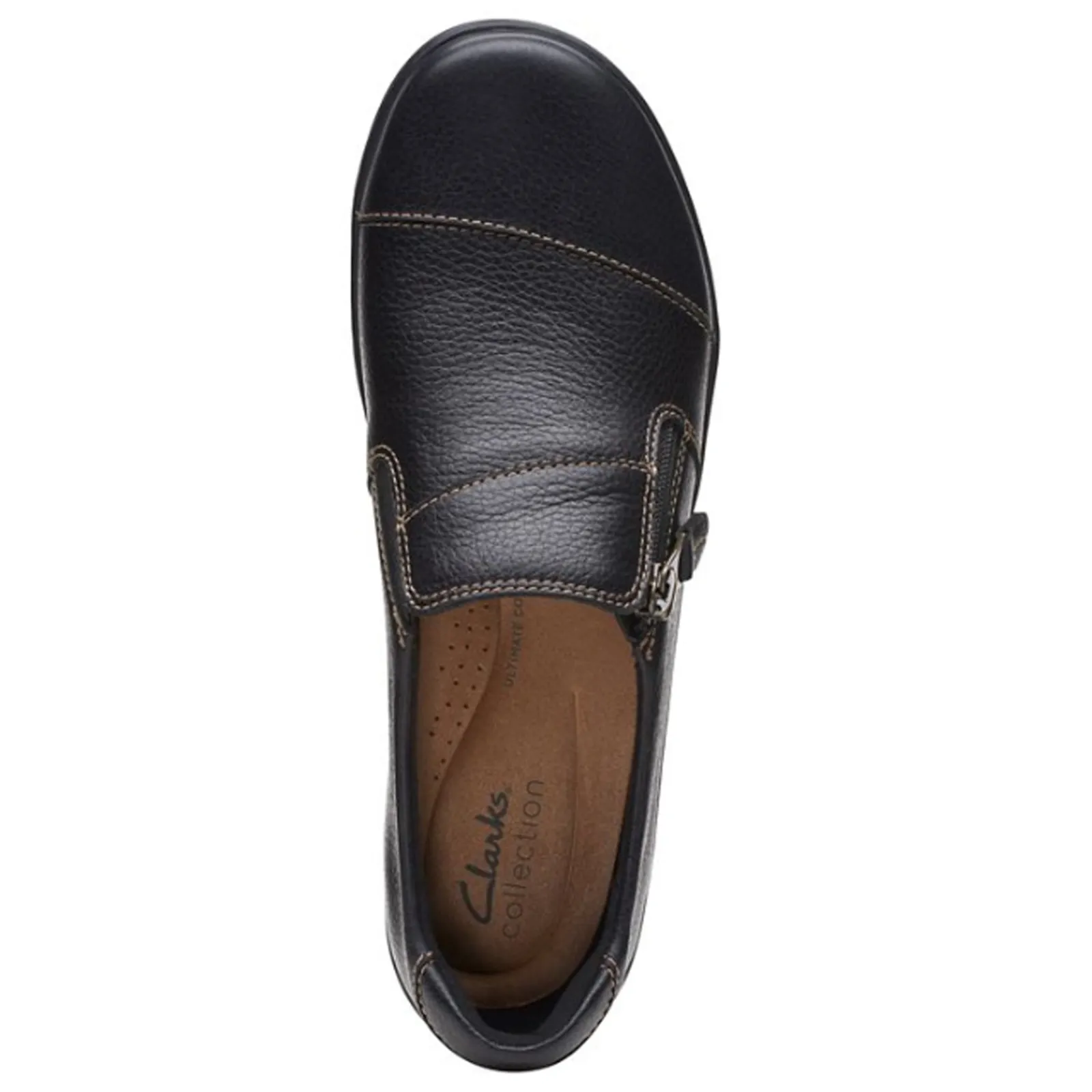 Clarks Slip-On Shoes|Women's , Cora Harbor Slip-On Black