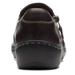 Clarks Flats|Women's , Cora Harbor Slip-On Brown