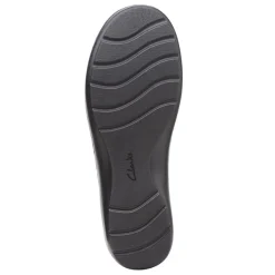 Clarks Flats|Women's , Cora Meadow Slip-On Black