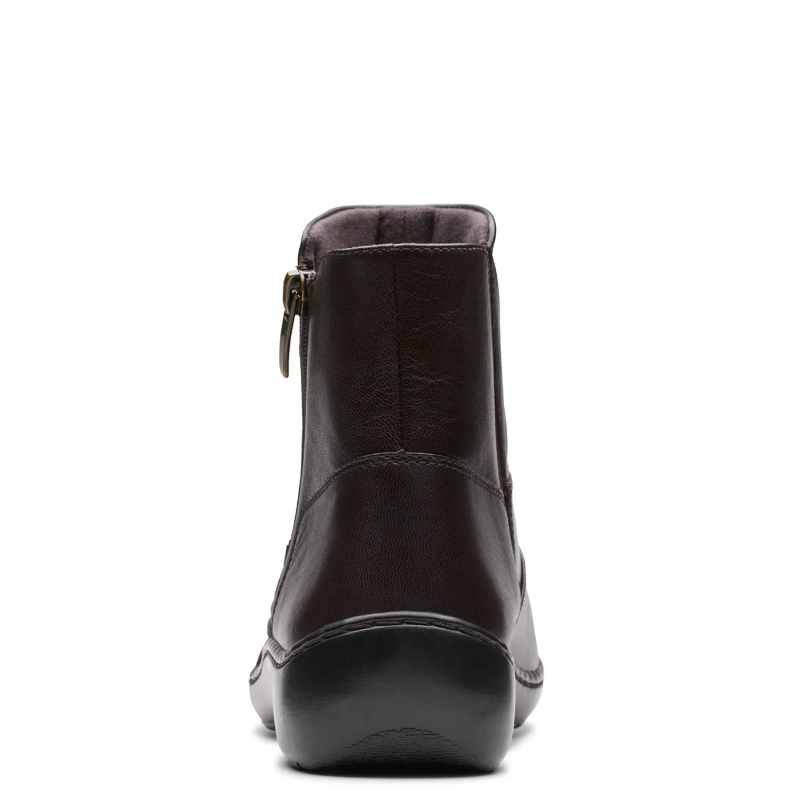 Clarks Boots|Women's , Cora Pace Boot Chocolate
