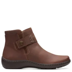 Clarks Boots|Women's , Cora Rae Boot Tan