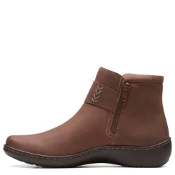 Clarks Boots|Women's , Cora Rae Boot Tan