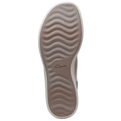 Clarks Wedges|Women's , Drift Blossom Sandal Taupe
