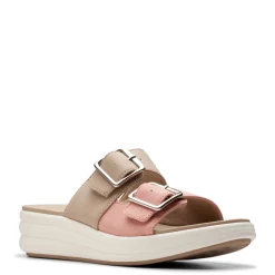 Clarks Sandals|Women's , Drift Buckle Sandal Peach