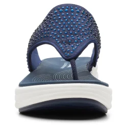 Clarks Sandals|Women's , Drift Jaunt Sandal Navy