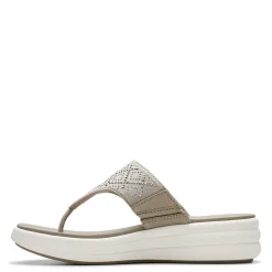 Clarks Sandals|Women's , Drift Way Sandal Stone