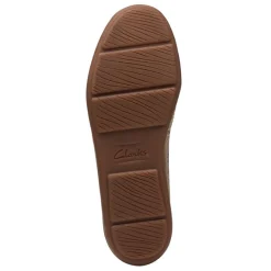 Clarks Flats|Women's , Elaina Ruby Slip-On Navy