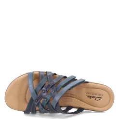 Clarks Sandals|Women's , Elizabelle Rio Sandal Blue