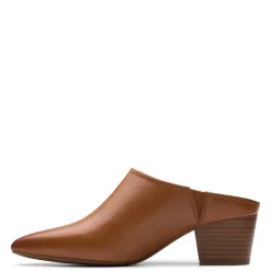 Clarks Pumps & Heels|Women's , Ellanie Pace Mule Tan