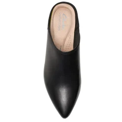 Clarks Pumps & Heels|Women's , Ellanie Pace Mule Black