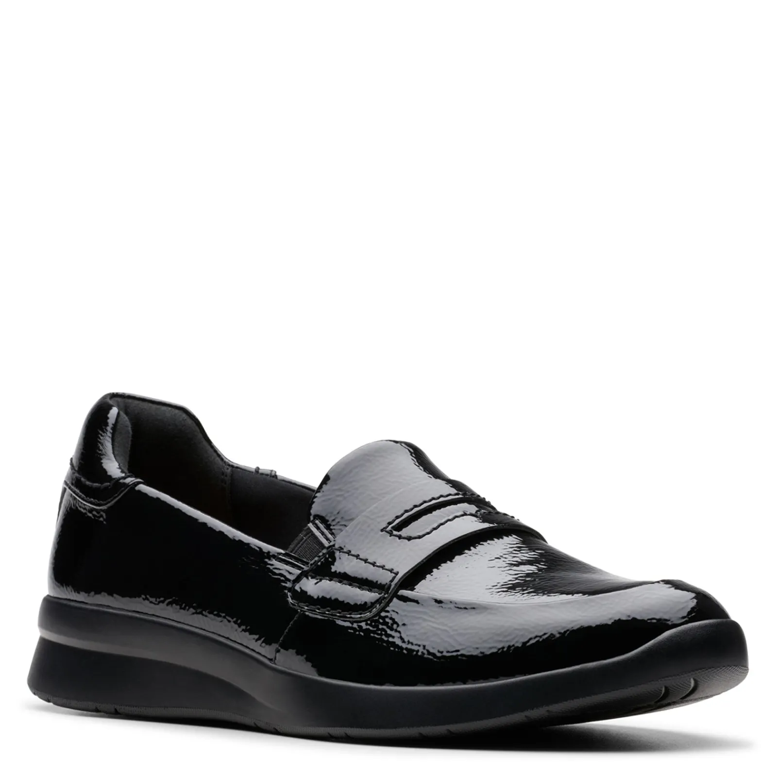 Clarks Loafers|Women's , Ellowyn Penny Loafer Black
