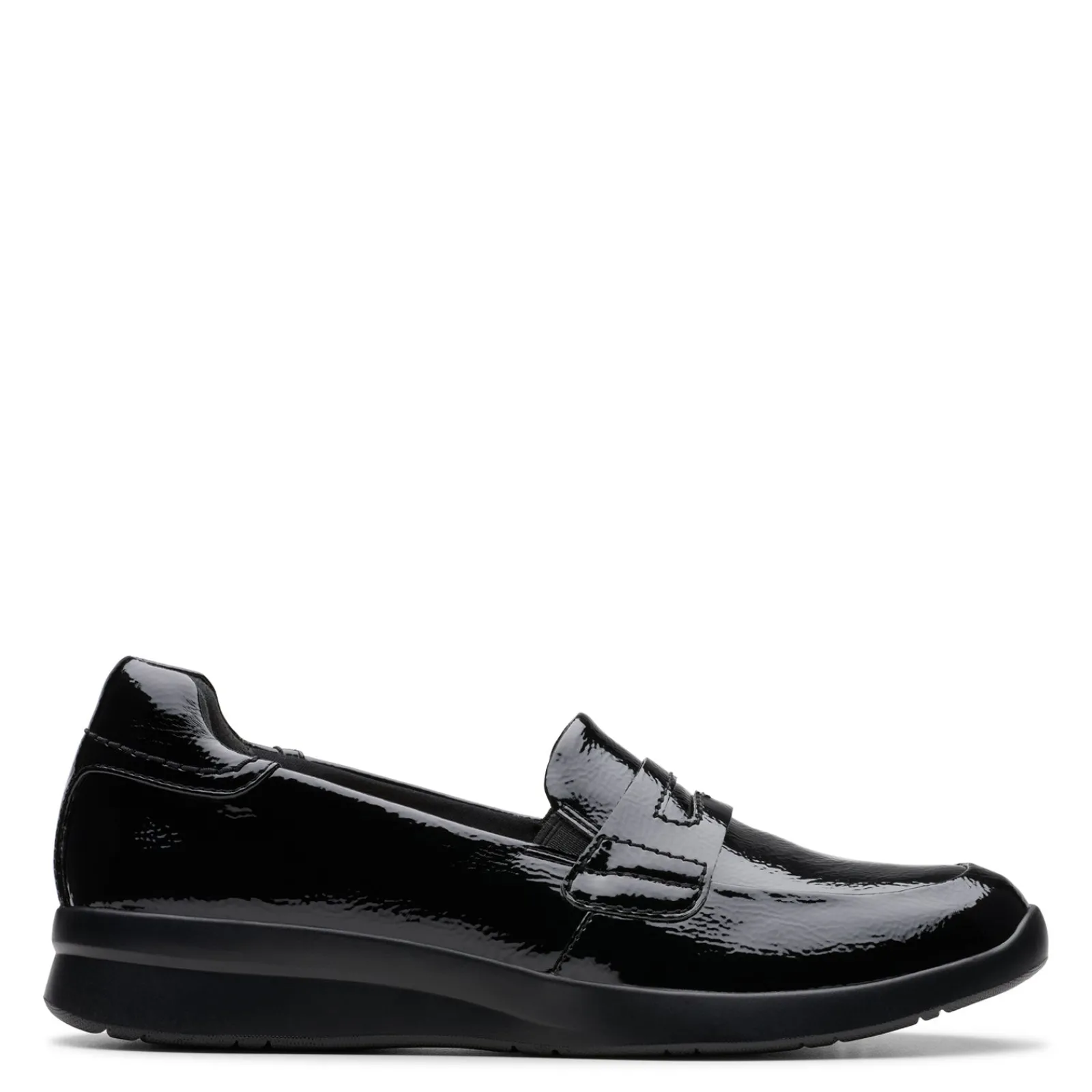Clarks Loafers|Women's , Ellowyn Penny Loafer Black