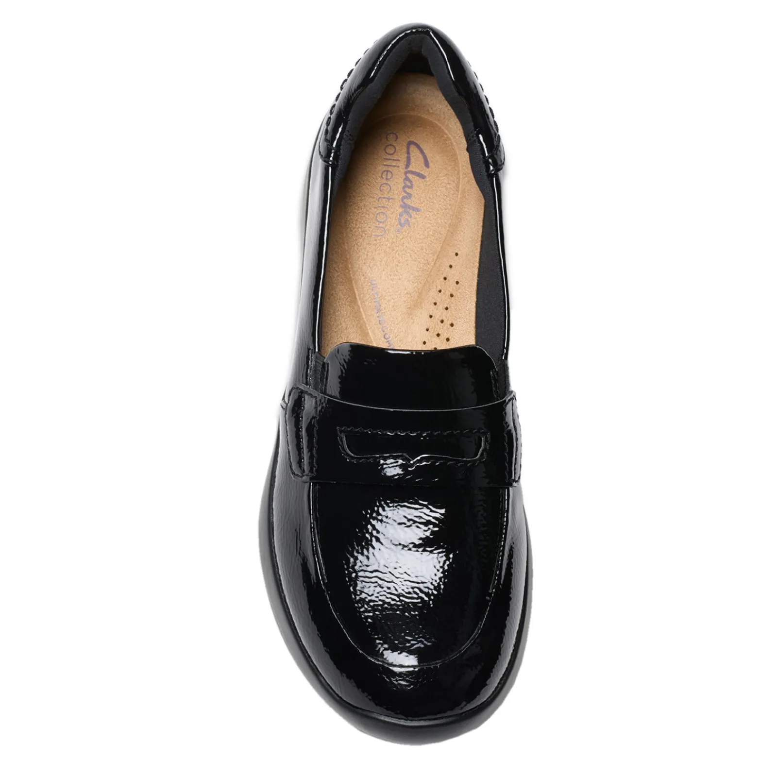 Clarks Loafers|Women's , Ellowyn Penny Loafer Black