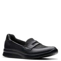 Clarks Loafers|Women's , Ellowyn Penny Loafer Black