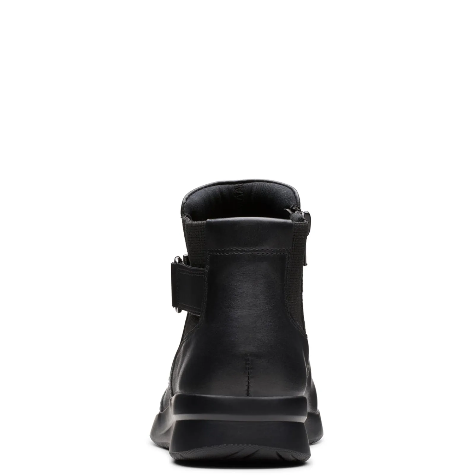 Clarks Boots|Women's , Ellowyn Strap Boot Black Leather