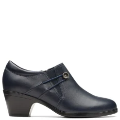 Clarks Boots|Women's , Emily 2 Erin Shootie Navy