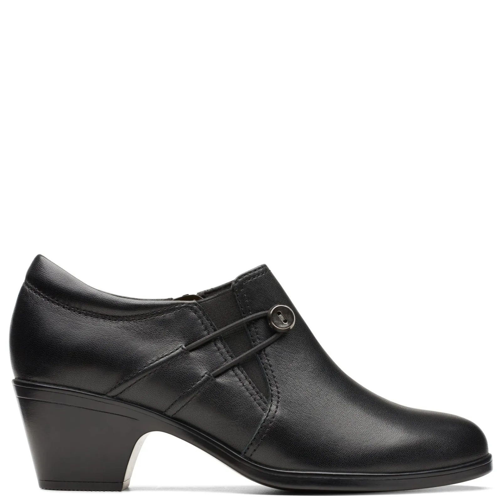 Clarks Boots|Women's , Emily 2 Erin Shootie Black