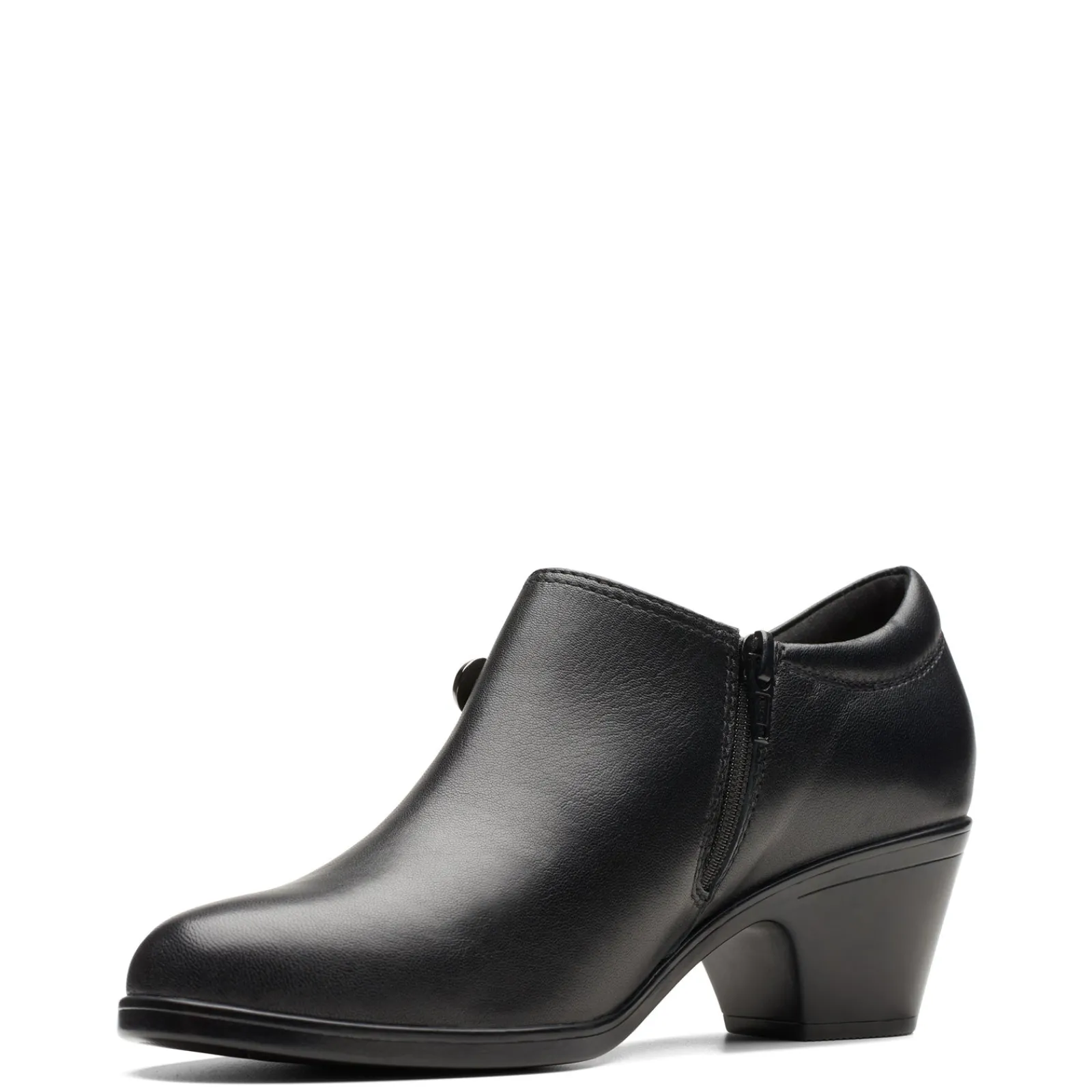Clarks Boots|Women's , Emily 2 Erin Shootie Black