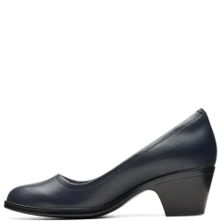Clarks Pumps & Heels|Women's , Emily 2 Ruby Pump Navy