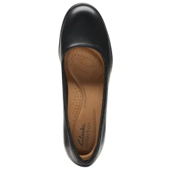 Clarks Pumps & Heels|Women's , Emily 2 Ruby Pump Black
