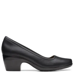 Clarks Pumps & Heels|Women's , Emily Belle Pump Black
