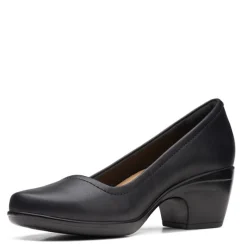 Clarks Pumps & Heels|Women's , Emily Belle Pump Black