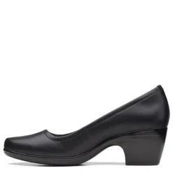 Clarks Pumps & Heels|Women's , Emily Belle Pump Black