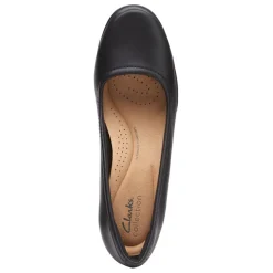 Clarks Pumps & Heels|Women's , Emily Belle Pump Black